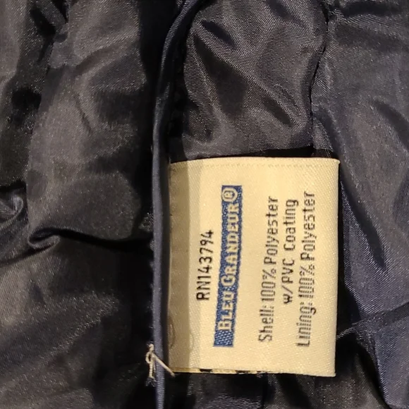 Bleu Grandeur Coat - Picture 7 of 9